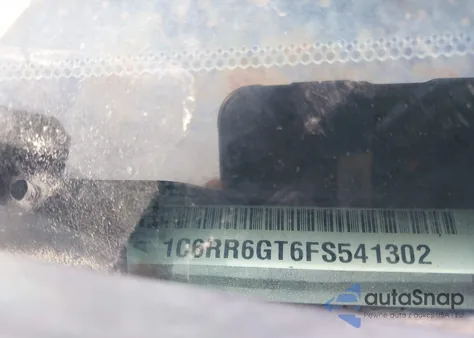 2015 Ram 1500 Slt from USA, damaged, VIN 1C6RR6GT6FS541302